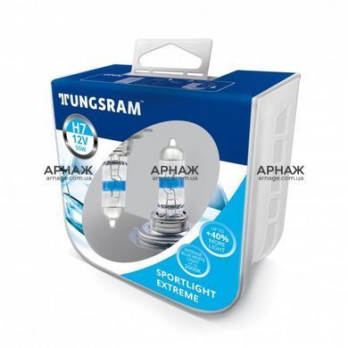 Автомобильные лампы Tungsram H7 55W 12V Sportlight Extreme 5000K