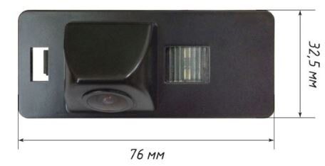 Камера заднього виду Incar VDC-113B Audi A1 (2010-Н.В). A4 (2008-2013). A5 (207-Н.В.). А6 (2011-Н.В.). А7 (2010-