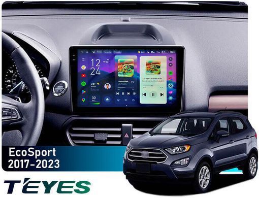 Штатная магнитола Teyes CC4 Pro 2K 12+256 Gb Ford EcoSport Eco Sport 2017-2023 10"