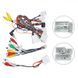 Комплект рамка+проводка QIV Toyota Alphard H20 Vellfire 2008-2014 (F1) (W2) 9"