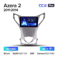 Штатная магнитола Teyes CC2 3Gb+32Gb Hyundai Azera 2 (2011 - 2014)