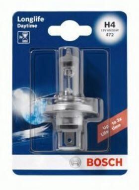 Bosch Longlife Daytime H4 60/55W 12V P43t (1987301054)