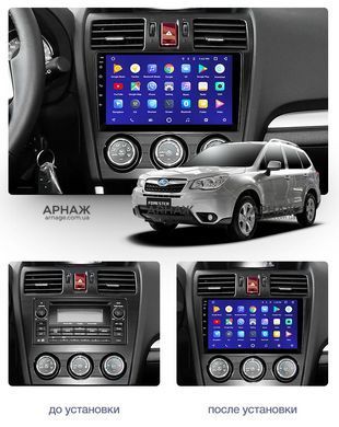 Штатна магнітола Teyes CC3 2K 6+128 Gb 360&deg; Subaru Forester 4 SJ 2012-2015 (B) 9"