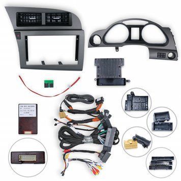 Комплект рамка+проводка QIV QBRK 4114-39 Audi A6L 2005-2011 (K) 9"