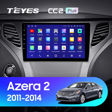 Штатная магнитола Teyes CC2 3Gb+32Gb Hyundai Azera 2 (2011 - 2014)