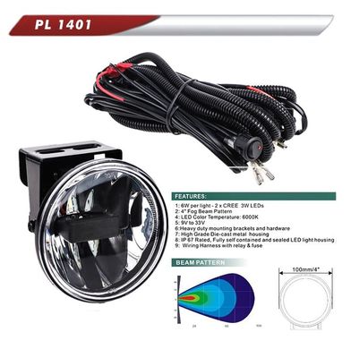 Фара дополнительная Vitol PL-1401 LED