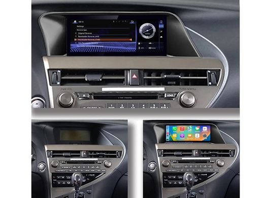 Штатная магнитола Fors Lexus RX (4+32Gb, 10.25", Q6K) 2012-2014