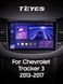 Штатна магнітола Teyes CC3 2K 4+32 Gb Chevrolet Tracker 3 (F2) 2013-2017 9"
