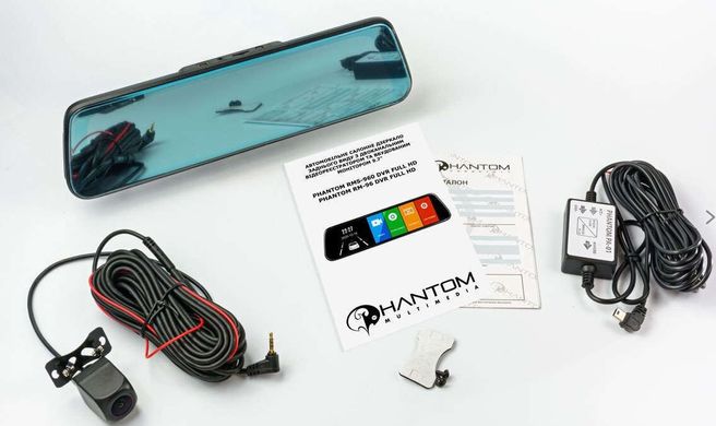 Дзеркало-відеореєстратор Phantom RMS-960 DVR Full HD-14