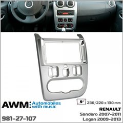Рамка переходная AWM 981-27-107 Renault Logan 2010+