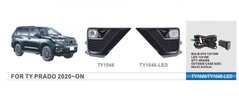 Протитуманні фари Dlaa TY-1046-L Toyota Prado FJ150 2020