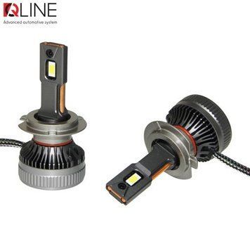 LED автолампы QLine DualVision 65W H7 6000K