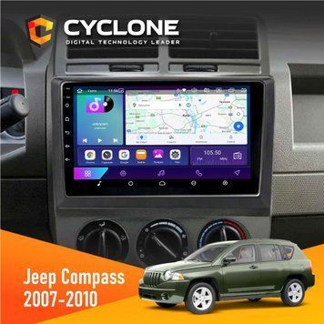 Штатна магнітола CYCLONE Jeep Compass 2007-2010 C10-002 2/32. 4G. 2k