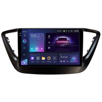 Штатна магнітола Teyes CC3 2K 4+32 Gb Hyundai Solaris 2 VERNA ACCENT 2016-2018 Black 9"