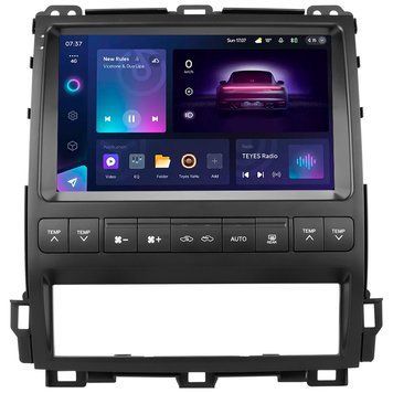 Штатная магнитола Teyes CC3 2K 4+32 Gb Toyota Land Cruiser Prado 120 Lexus GX470 GX 470 J120 2002-2009 9" (L3)