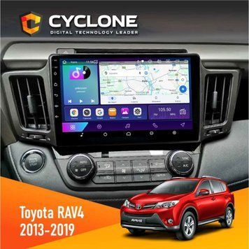 Штатна магнітола CYCLONE Toyota RAV4 2013-2019 C10-002 2/32. 4G. 2k