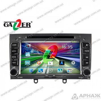 Штатна магнітола Gazer CM172-408W Peugeot 408