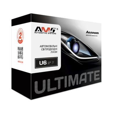 Bi-Led линзы AMS ULTIMATE U6 5000K 3.0 F