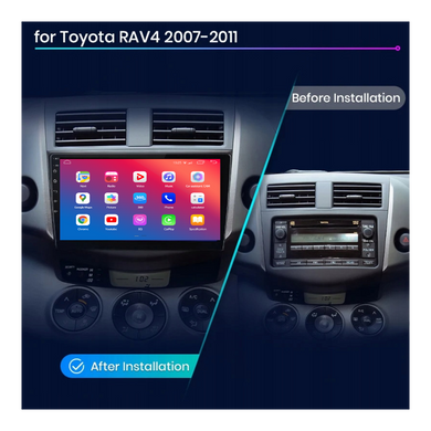 Штатна магнітола EasyGo TOY1001-G10 4+64Gb Toyota RAV4 2006-2012