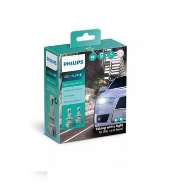 Світлодіодні автолампи Philips H4 11342U50CWX2 LED Ultinon Pro5000 + 160% 12/24V