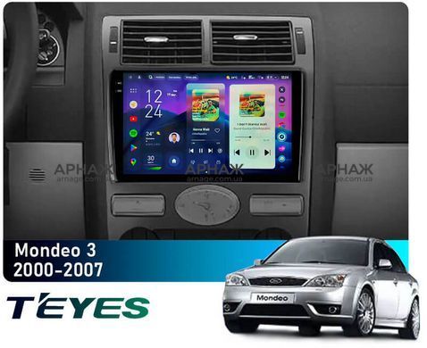 Штатна магнітола Teyes CC4 Pro 2K 12+256 Gb Ford Mondeo 3 -2007 (F2) 9" (L1)