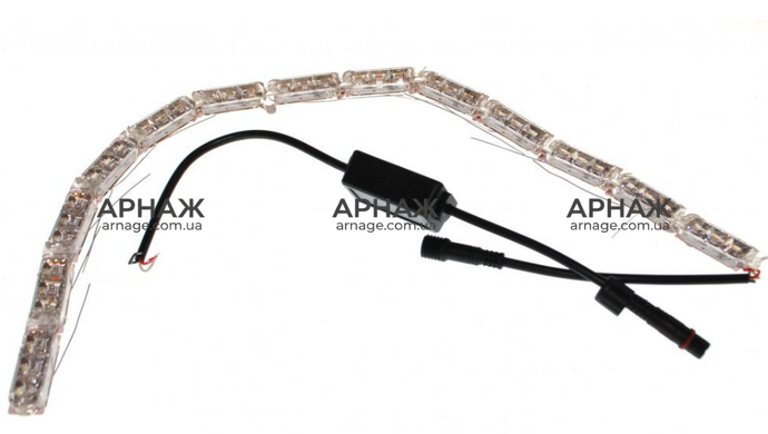 Світлодіодна (LED) стрічка Baxster Running Crystall Жовтий-Білий v2