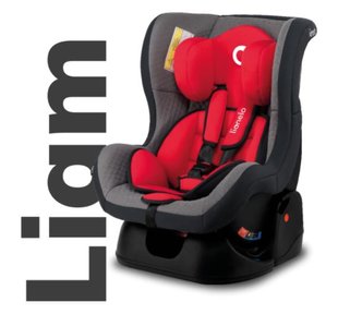 Дитяче автокрісло Lionelo LIAM CARMINE RED