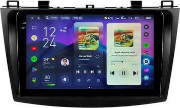 Штатна магнітола Teyes CC4 Pro 2K 12+256 Gb Mazda 3 2 2009-2013 9"