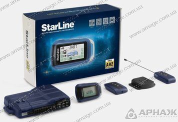 Автосигнализация Starline Twage A92 Dialog CAN двухсторонняя с CAN шиной и автозапуском