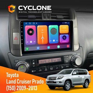 Штатная магнитола CYCLONE Toyota Land Cruiser Prado 150 2009-2013 C9 CPL 2/32