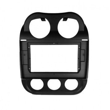 Комплект рамка+проводка QIV Jeep Compass 1 MK 2009-2015 Patriot 2011-2017 10"