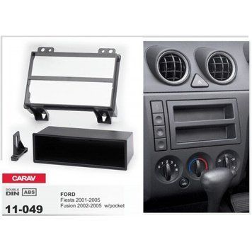 Рамка перехідна Carav 11-049 Ford Fusion. Fiesta 01-05. Jaguar (1DIN)