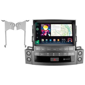 Штатна магнітола Sigma S9432 4+32 Gb 4G DSP Lexus LX570 J200 3 lll 2007-2015 (B) 9" (L3)