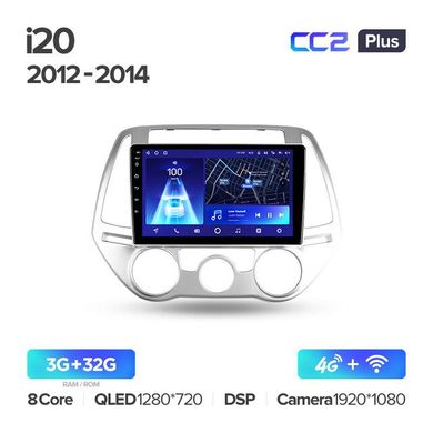 Teyes CC2 Plus 3GB+32GB 4G+WiFi Hyundai i20 (2012-2014)