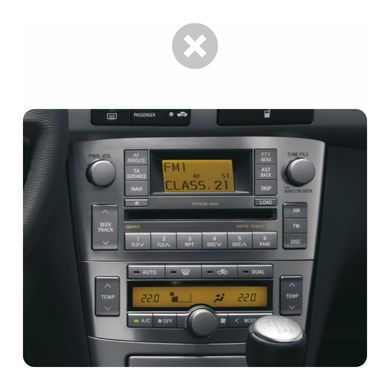 Штатная магнитола Sigma PRO 98128 2K 8+128 Gb Toyota Avensis 3 2008-2015 9"