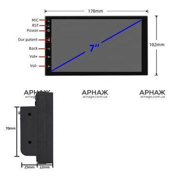 Автомагнитола Torssen M700 Carplay 4G