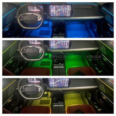 Підсвітка салону автомобіля Sigma Magic color (18 елементів. Black)