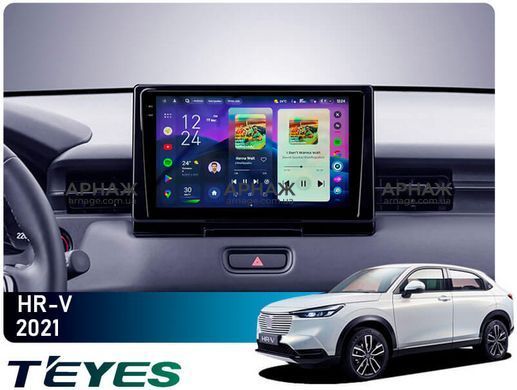 Штатная магнитола Teyes CC4 Pro 2K 8+128 Gb Honda HR-V RV RZ 2021 9"