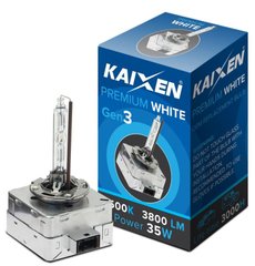 Ксенонова лампа Kaixen D1S 5500K PREMIUM WHITE GEN 3