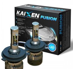 Світлодіодні автолампи Kaixen Fusion H4 6000K 35W