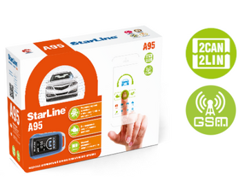 Автосигналізація Starline A95 BT 2CAN + 2LIN GSM