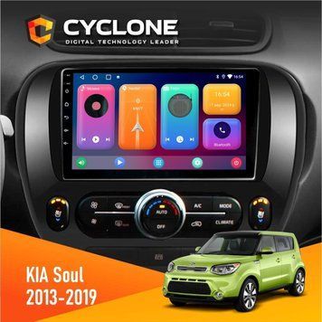 Штатная магнитола CYCLONE KIA Soul 2013-2019 C9 CPL 2/32