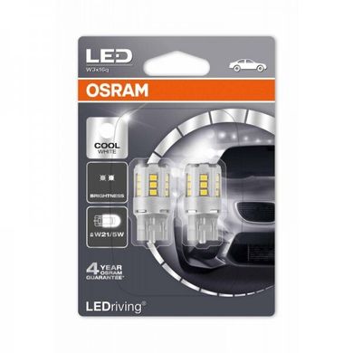 Світлодіодні автолампи Osram 7715CW Retrofit W21 / 5W 12V W3X16q 6000K