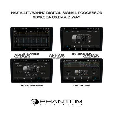 Автомагнітола Phantom DVA-2K9 ProMax 4G 360&deg; 8+128