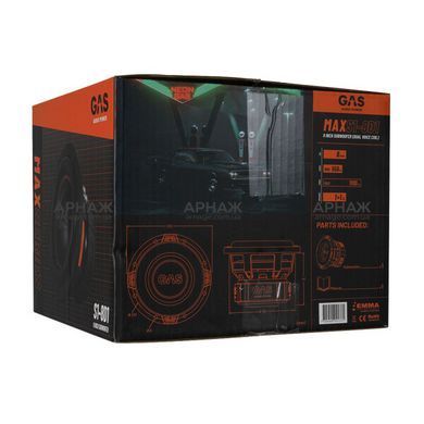 Автосабвуфер GAS S1-8D1