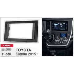 Рамка переходная Carav 11-668 Toyota Sienna