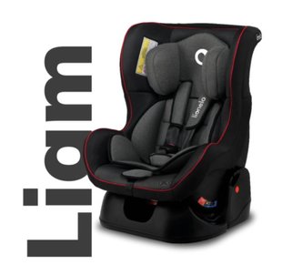 Дитяче автокрісло Lionelo LIAM SPORTY BLACK