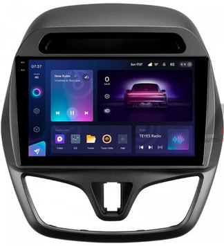 Штатная магнитола Teyes CC3 2K 4+64 Gb Chevrolet Spark Beat (F2) 2015-2018 9"