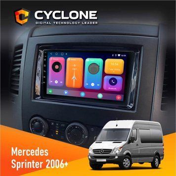 Штатная магнитола CYCLONE Mercedes-Benz Sprinter (W906) 2006+ C9 CPL 2/32