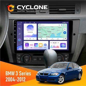 Штатна магнітола CYCLONE BMW 3 Series (E90. E91. E92. E93) 2004-2012 C9-011 4/64. DSP